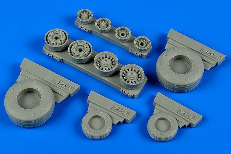 1:48 F-14B/D Tomcat weighted wheels