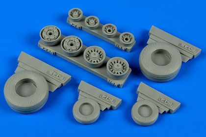 1:48 F-14B/D Tomcat weighted wheels