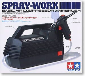 Spray-Work Basic Air Compressor w/Airbrush