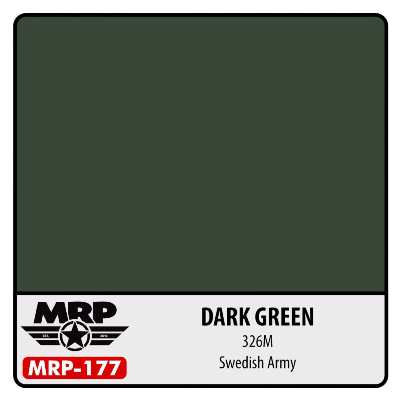 Dark Green 326M – Modern Swedish AF