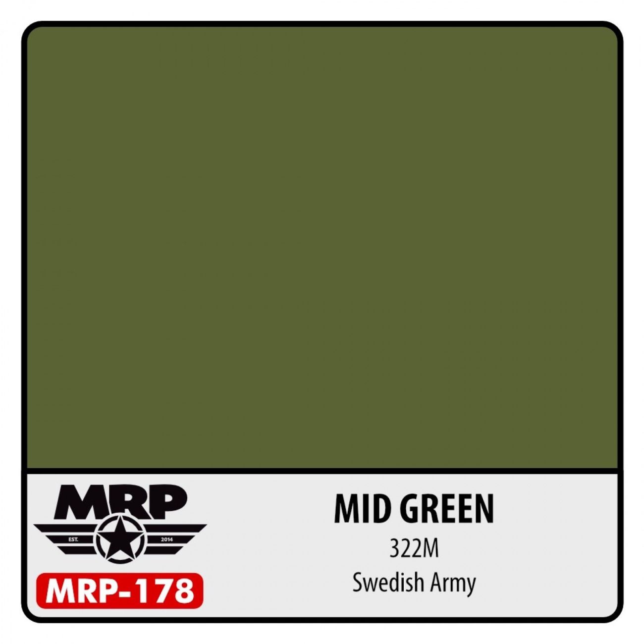 Mid Green 322M – Modern Swedish AF