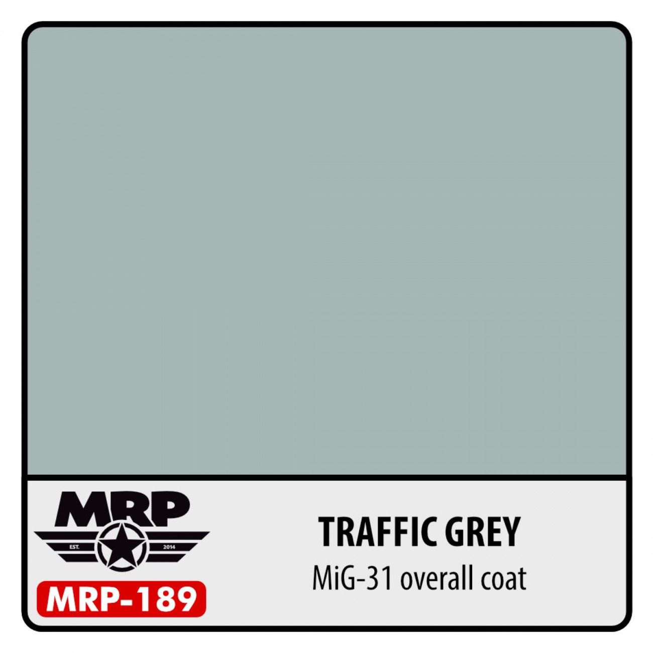 Traffic Grey (for MiG-25 and MiG-31 overall coat)