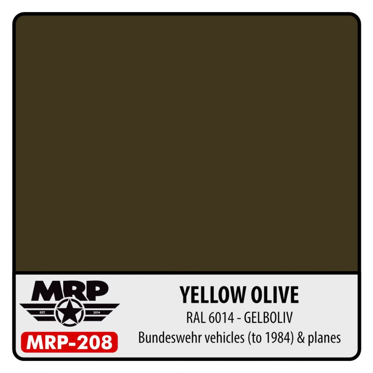 Yellow Olive – RAL 6014 Gelboliv