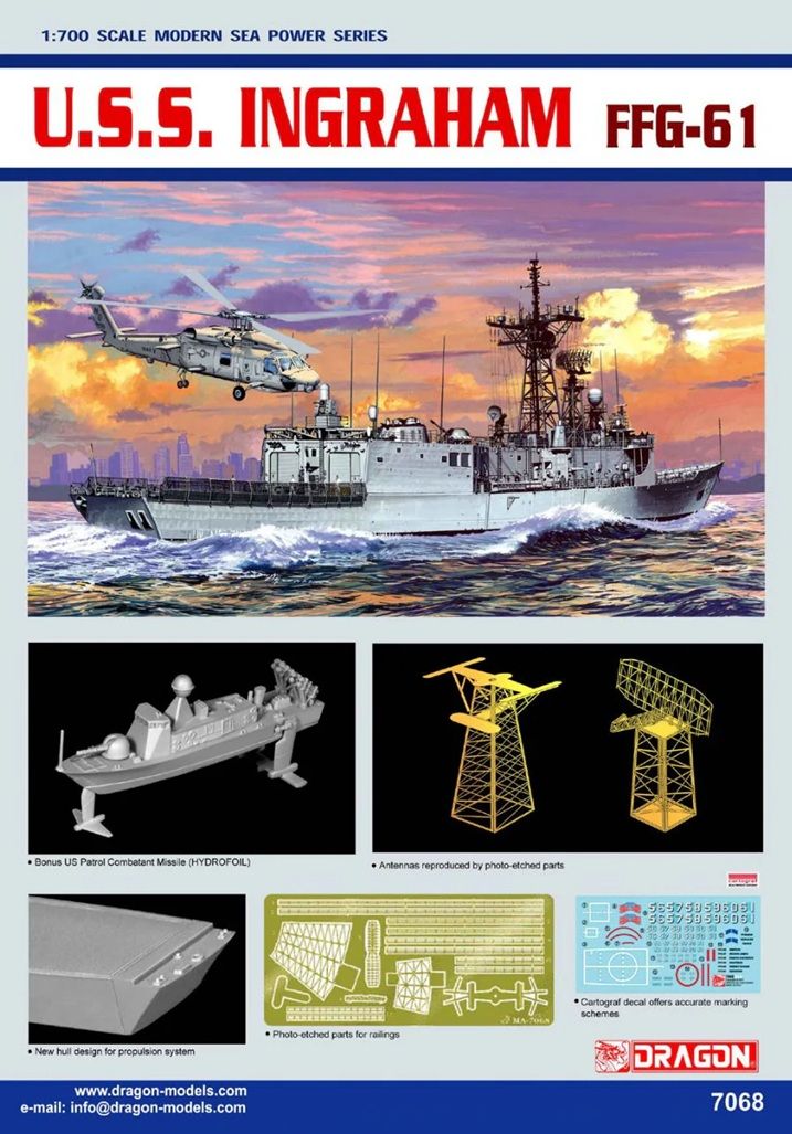 1:700 USS Ingraham FFG-61