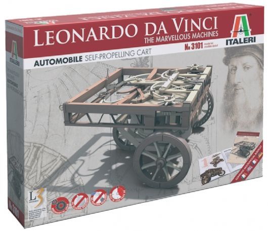 Leonardo Da Vinci SELF PROPELLING CART (11 cm)