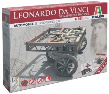 Leonardo Da Vinci SELF PROPELLING CART (11 cm)