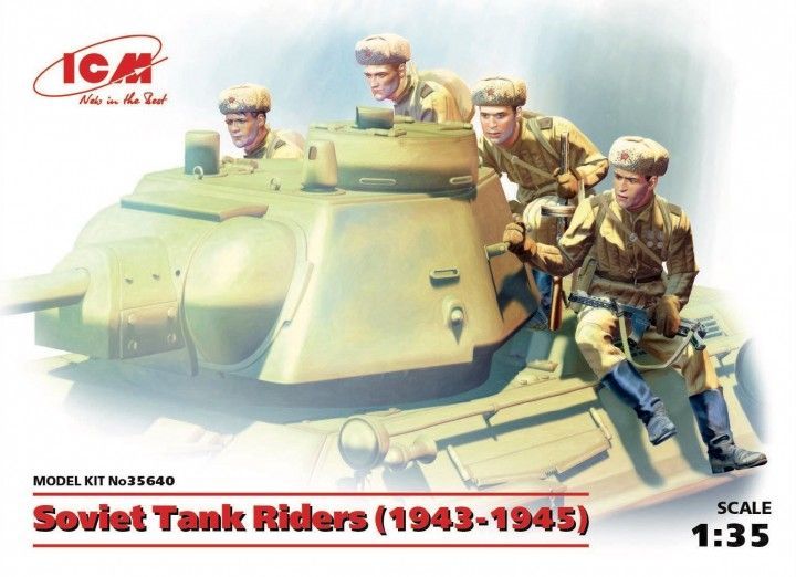 1:35 	Soviet Tank Riders (1943-1945)