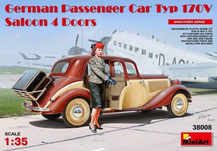1:35 	German Passenger Car Type 170V Saloon