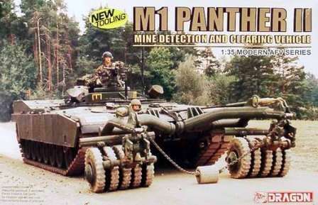 1:35 M1 Panther II Mine Detection And Clearing Vehicle