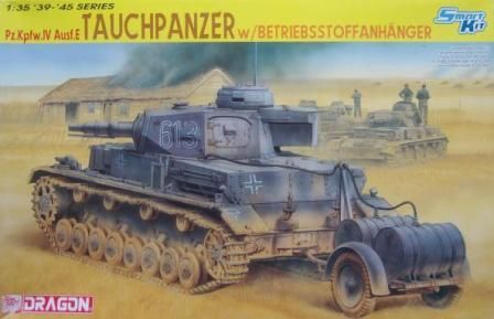 1:35 Pz.Kpfw. IV Ausf. E Tauchpanzer w/Betriebsstoffanhänger