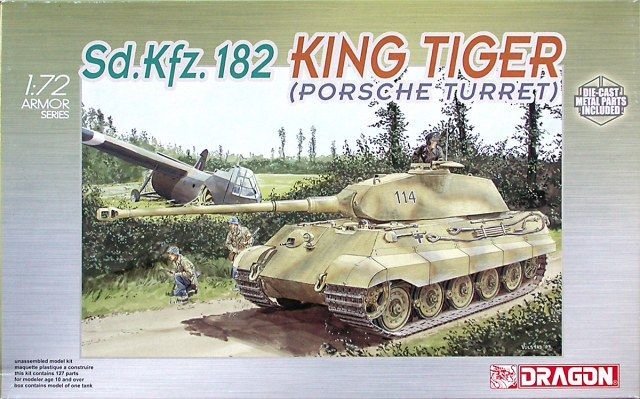 1:72 Sd.Kfz.182 King Tiger Porsche Turret