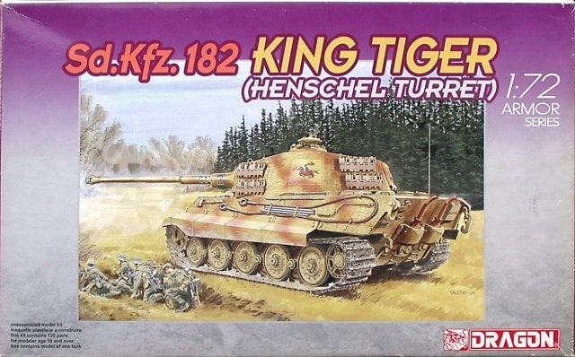 1:72 Sd.Kfz.182 King Tiger Henschel Turret