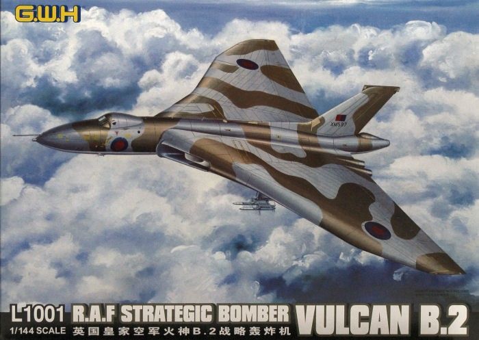 1:144 R.A.F Strategic Bomber Vulcan B.2