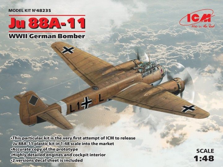 1:48 Ju 88A-11