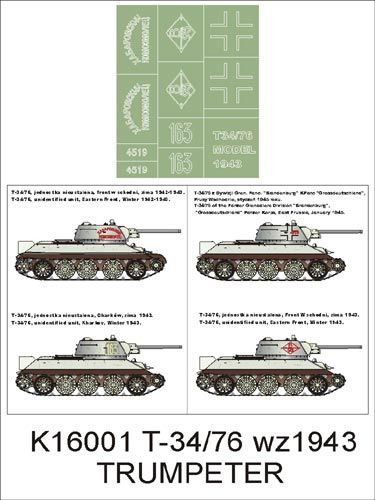 1:16 T-34/76 wz.1943