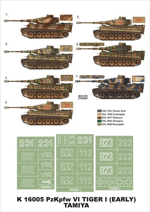1:16 Tiger I Early