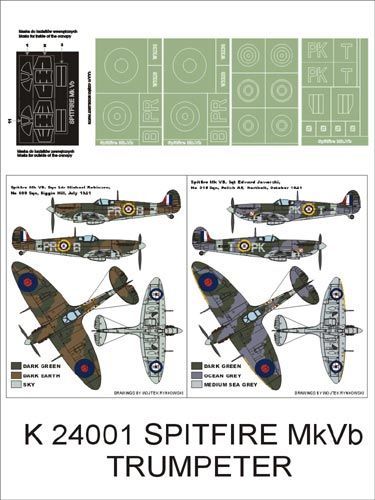 1:24 Spitfire MkVB