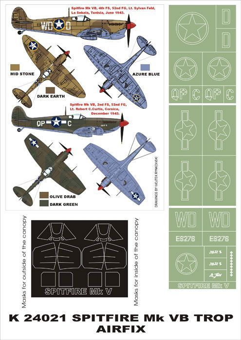 1:24 Spitfire MkVB Trop