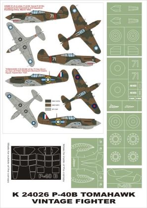 1:24 P-40B