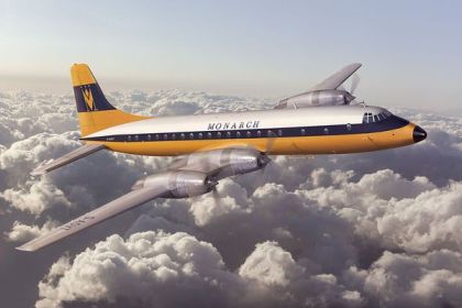 1:144 Bristol 175 Britannia Monarch Airlines