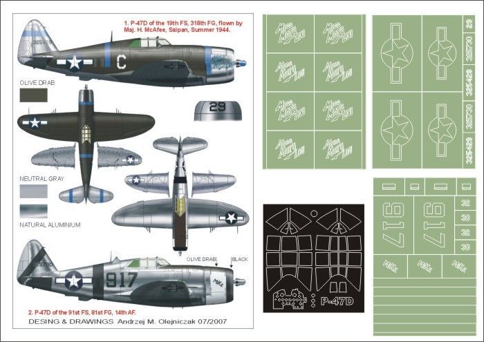 1:32 P-47D Razorback