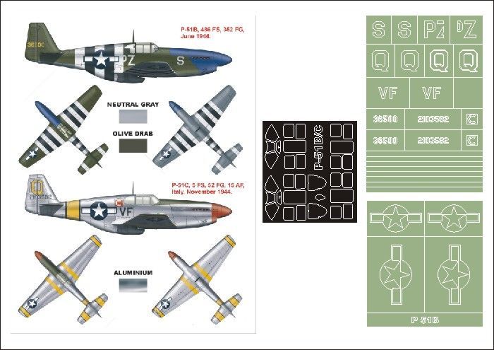 1:32 P-51B/C Mustang
