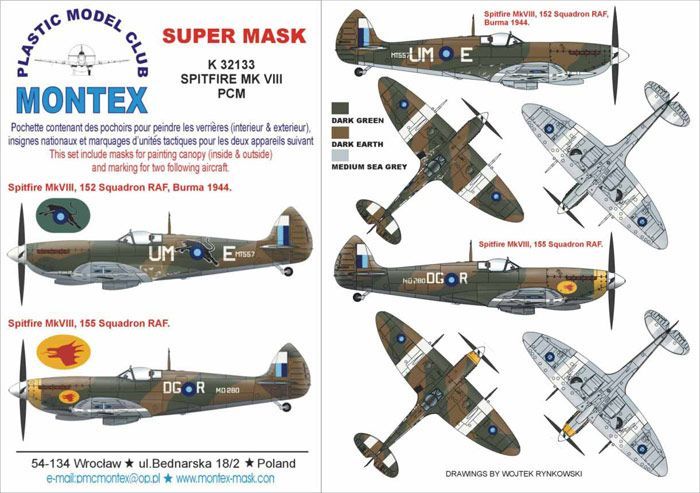 1:32 Spitfire MkVIII (Burma)