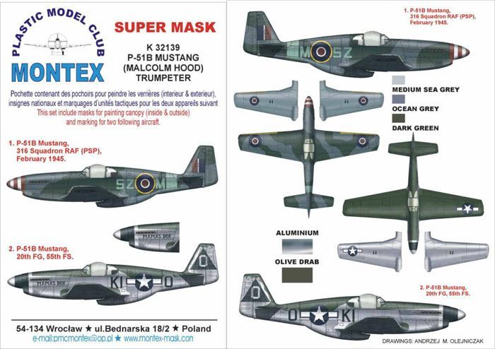 1:32 P-51 Mustang III (RAF,USAAF)
