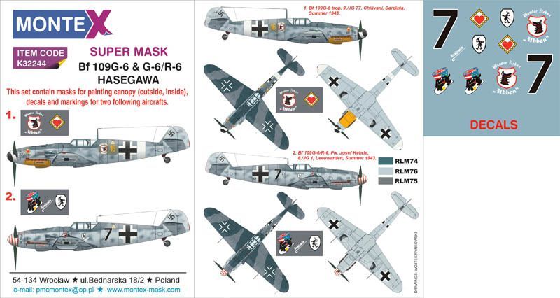 1:32 Bf 109G-6 & G-6/R-6