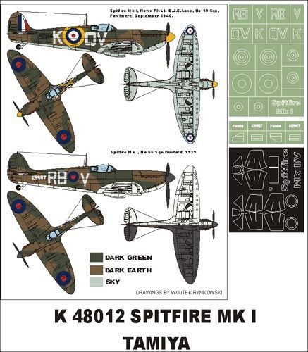 1:48 Spitfire Mk I