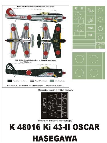 1:48 Ki-43 II Oscar