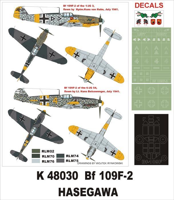 1:48 Bf 109F-2