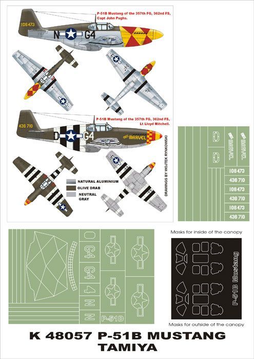 1:48 P-51B Mustang