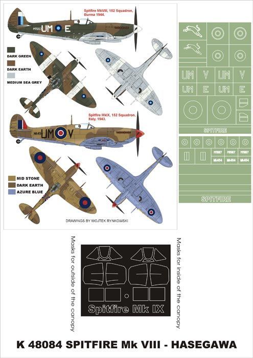 1:48 Spitfire MkVIII