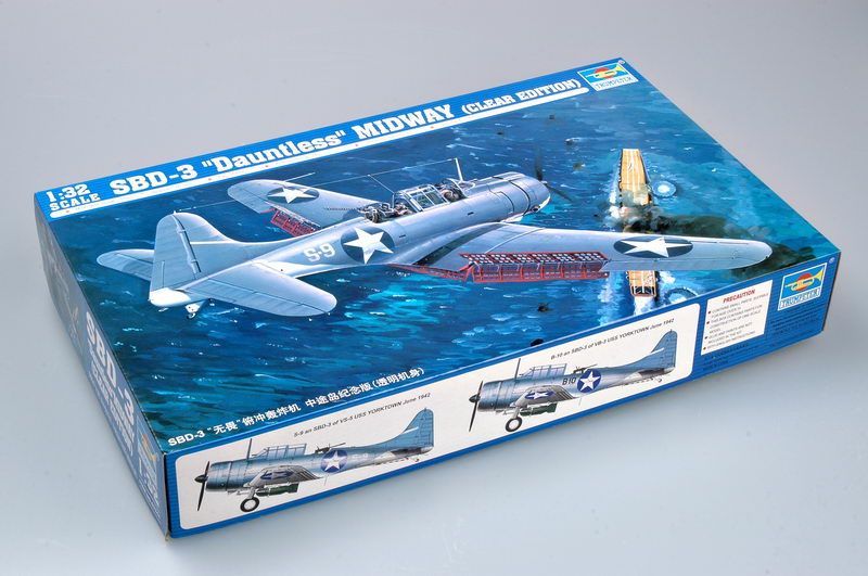 1:32 SBD-3 “Dauntless” MIDWAY(CLEAR EDITION)