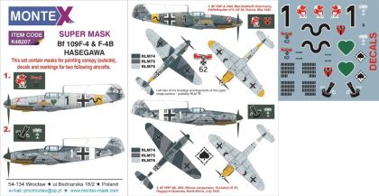 1:48 Bf 109F-4 & F-4B