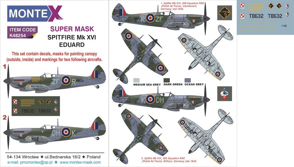 1:48 SPITFIRE Mk XVI