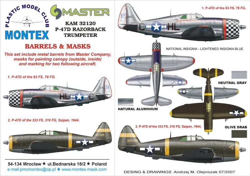 1:32 P-47D Razorback