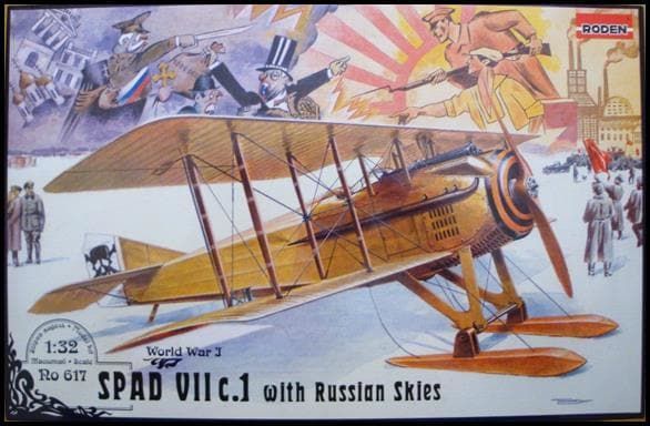1:32 SPAD VIIc.1  with Russian skies