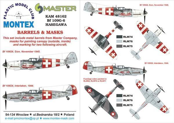 1:48 Bf 109G6 (Swiss)