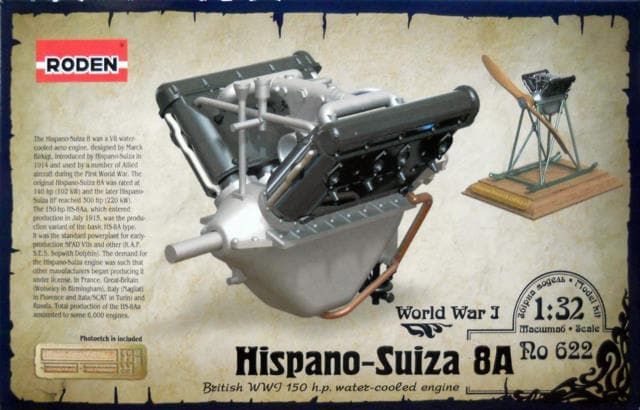 1:32 Hispano Suiza V8A