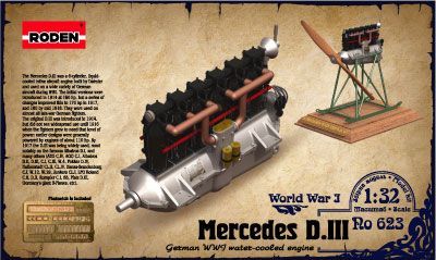 1:32 Mercedes D.III