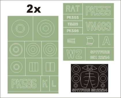1:32 Spitfire Mk22-24