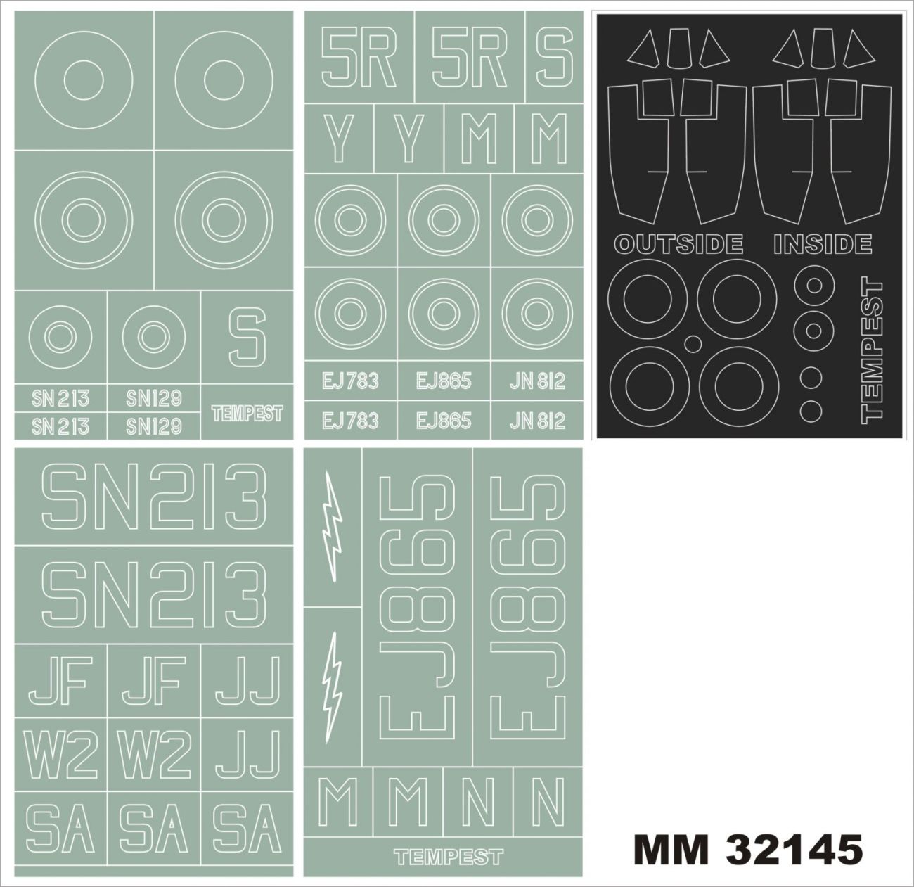1:32 HAWKER TEMPEST MkVc