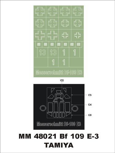 1:48 Bf-109 E-3