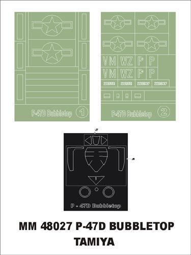 1:48 P-47 D Bubbletop