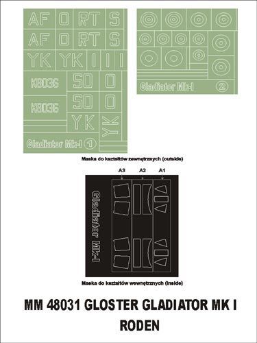 1:48 Gloster Gladiator Mk I