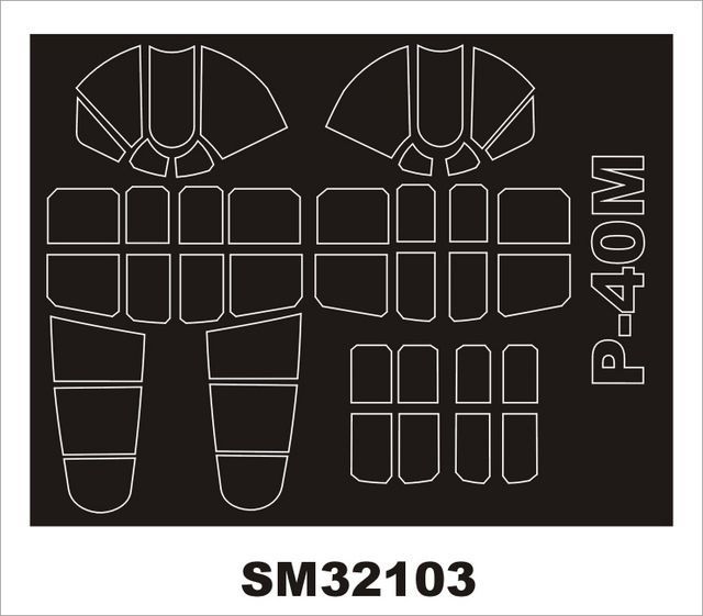 1:32 P-40M
