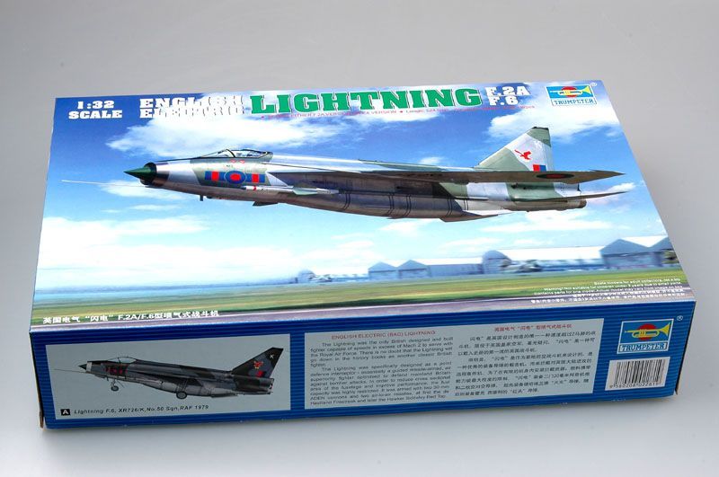 1:32 English Electric (BAC) Lightning F.2A/F.6