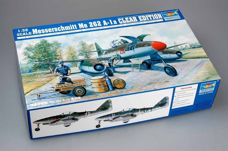 1:32 Messerchmitt Me 262 A-1a clear edition